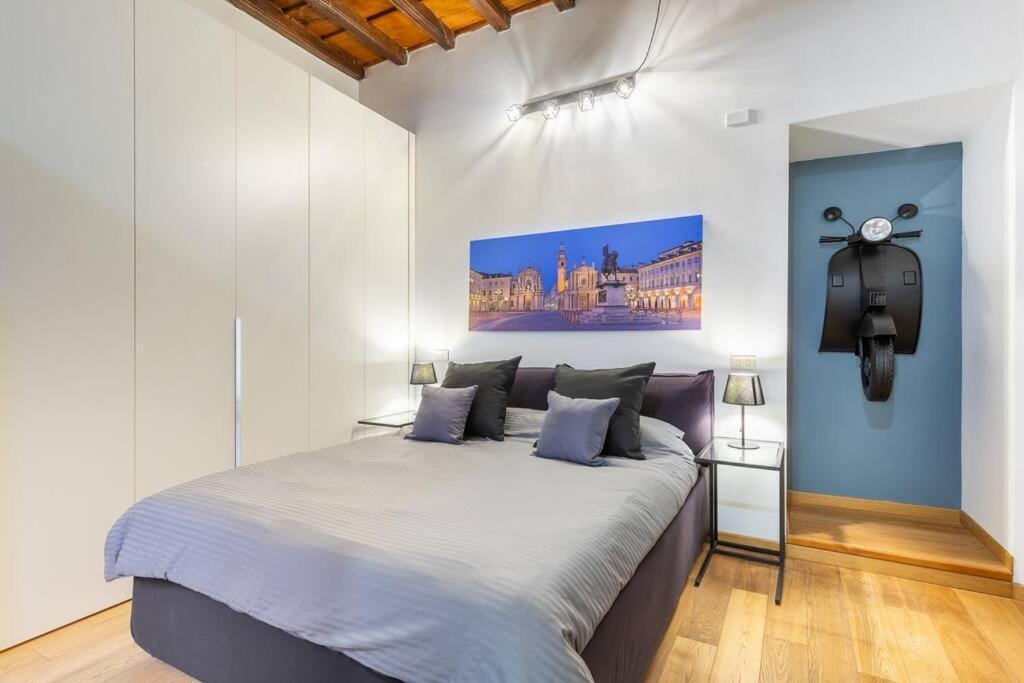 Historical Suite - Pieno Centro - Porta Nuova- Piazza Castello Turim Exterior foto
